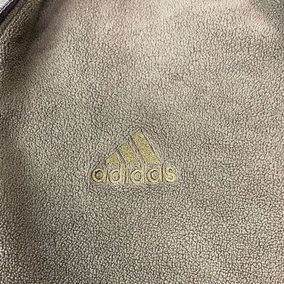 Adidas Men's Climawarm Olive Fleece Pullover size Small - Picture 6 of 7
